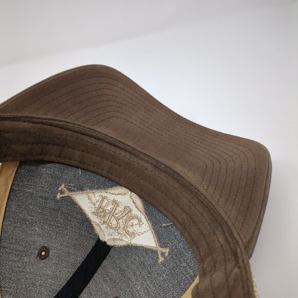 PRC Payette River Company Idaho Snapback Trucker Hat Brown OS Adjustable Mesh - Picture 7 of 9